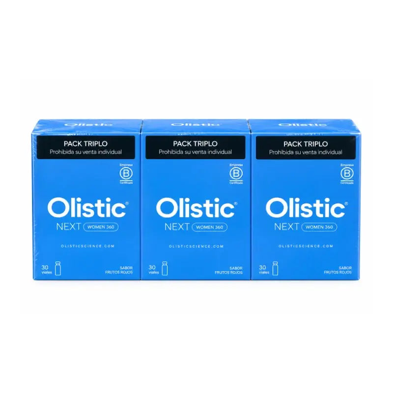 Olistic Next For Women, 28 flacons de 25 ml, lot de 3