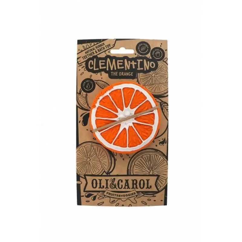Oli&Carol Clementino, la peluche orange