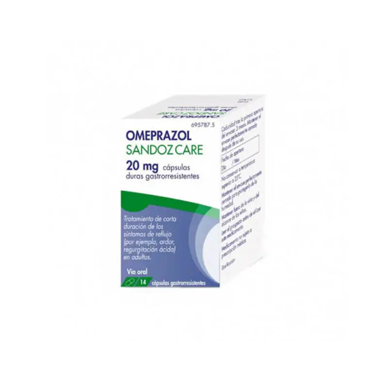 Omeprazole Sandoz Care Efg 20 mg, 14 gélules gastro-résistantes