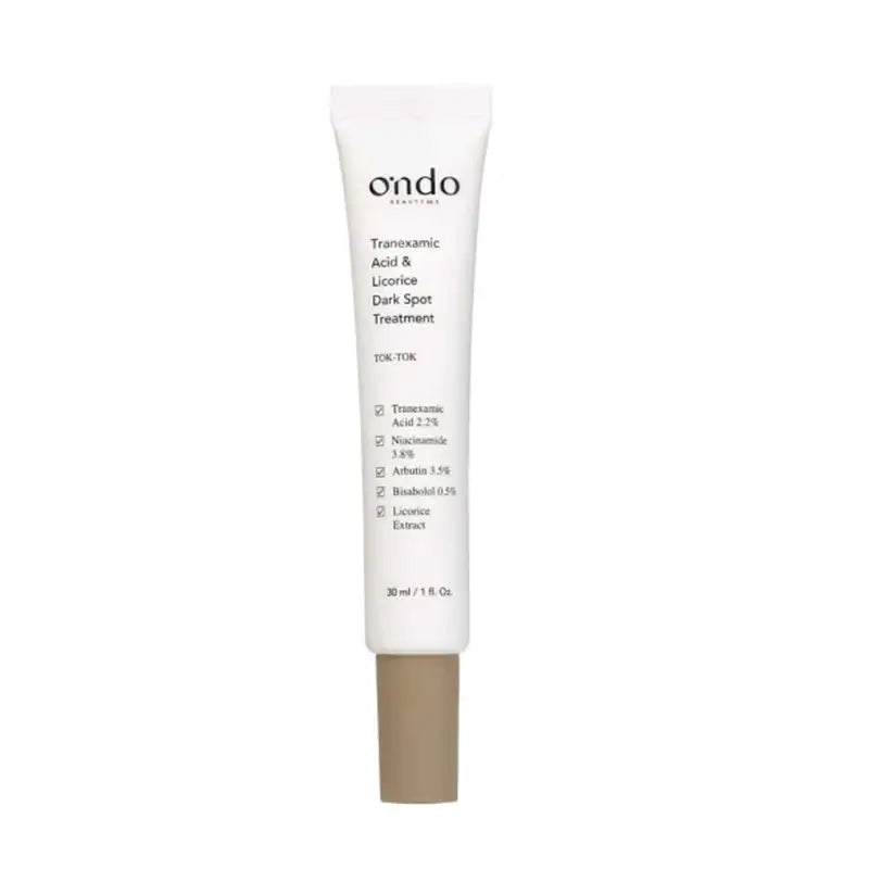 Ondo Beauty 36.5 Traitement des points noirs à l'acide tranexamique et à la réglisse, 30 ml
