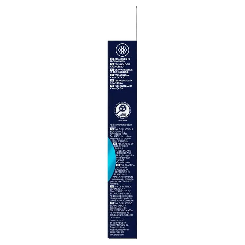 Tête de brosse de remplacement Oral B iO Ultimate Clean Black, 4 pièces