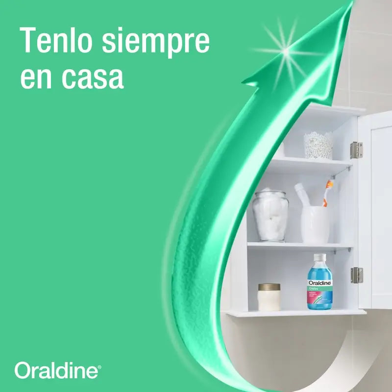 Oraldine Bain de bouche gingival anti-gingivite à usage quotidien, 400 ml