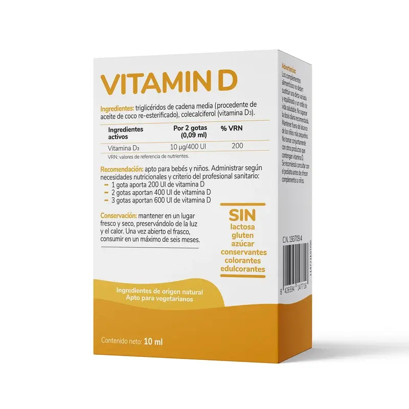 Ordesa Kids Vitamine D, 10x10 grammes