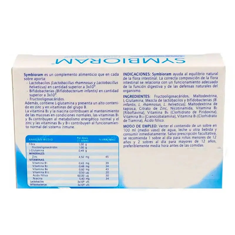Ordesa Plus Symbioram Sticks 2,5Gr, 12 unités