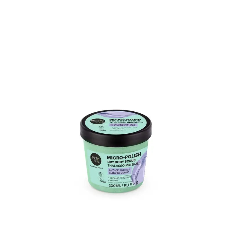 Organic Shop : gommage sec micro-polissant anti-cellulite, 300 ml