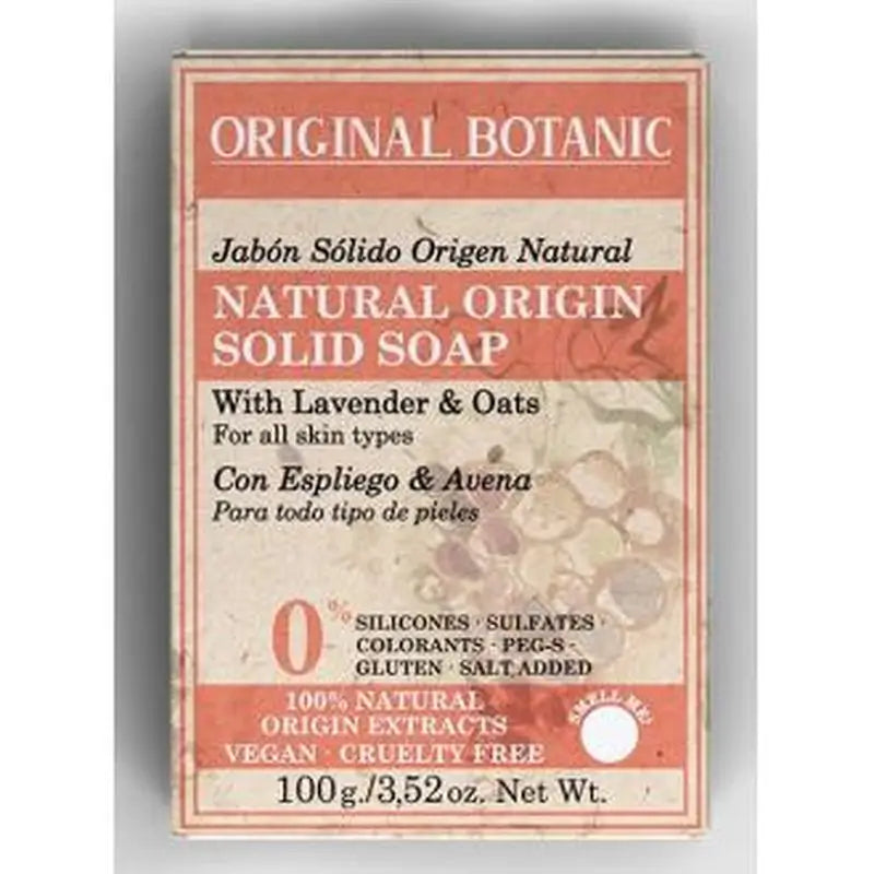 Original Botanic Solid Body Soap 100Gr.