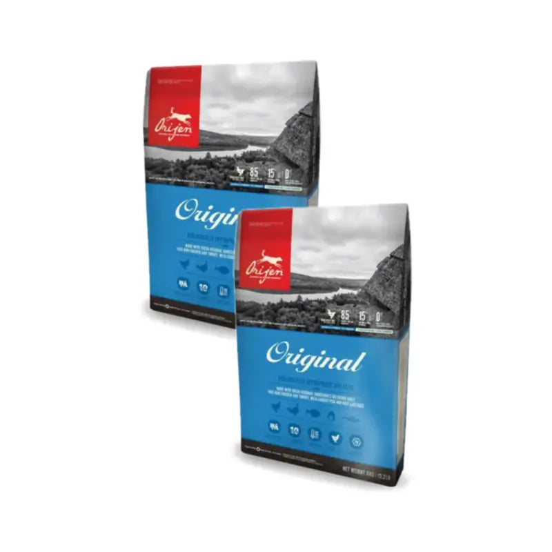 Orijen Canine Adult Original Lot de 2 x 6 kg croquettes pour chiens