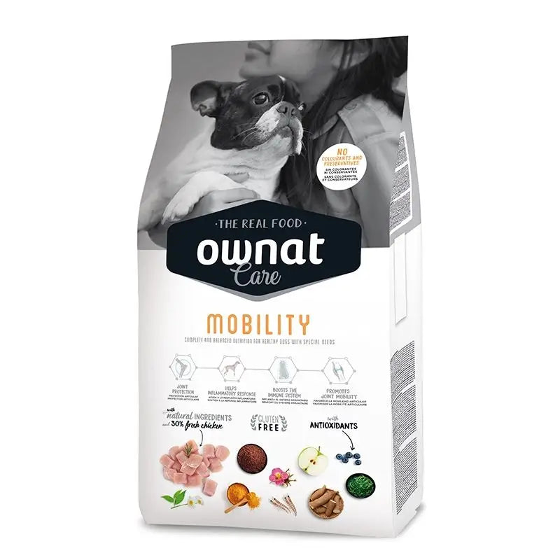 Ownat Care Mobility Canine 10kg, dog food for dogs