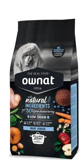 Ownat Ultra Canine Junior Maxi 3Kg, nourriture pour chiens