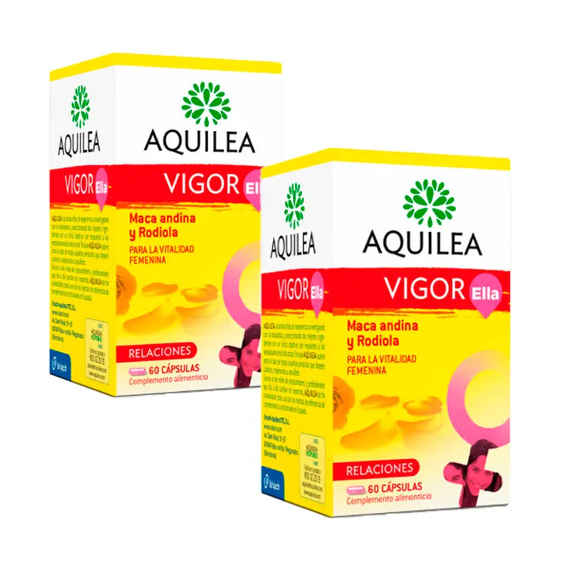Pack 2 Aquilea Vigor Ella, 2x60 capsules