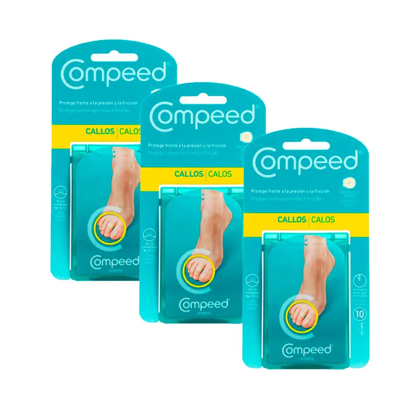 Compeed Pack Callos Apositos Protection Between Fingers, 3x10 Units
