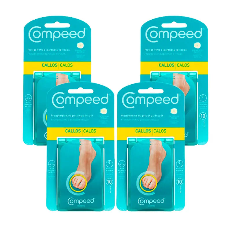 Compeed Pack Callos Apositos Protection Between Toes, 4x10 Units