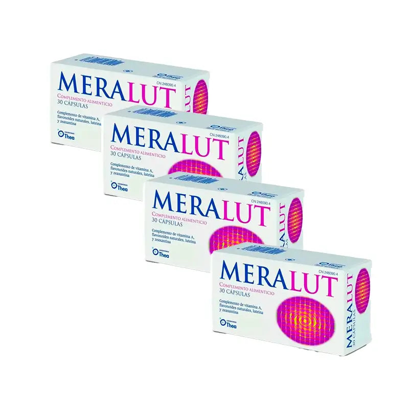 Pack 4 Meralut, 30 capsules