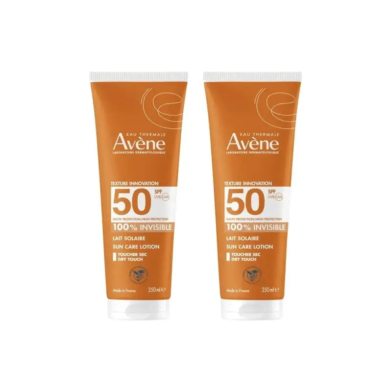 Avene Sunscreen Milk SPF50+ 2x250 ml