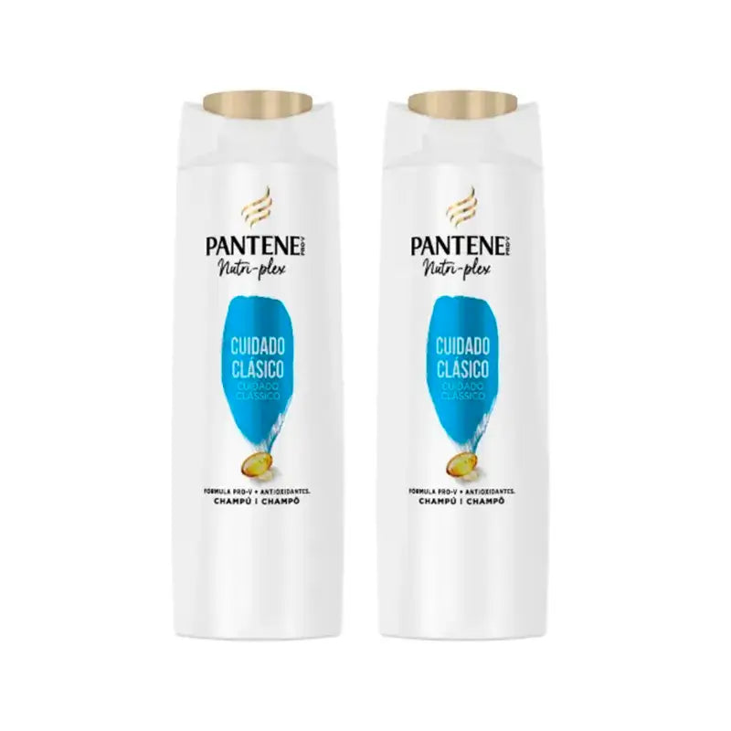 Pantene Nutri Plex Classic Shampooing, Pack 2 x 385Ml