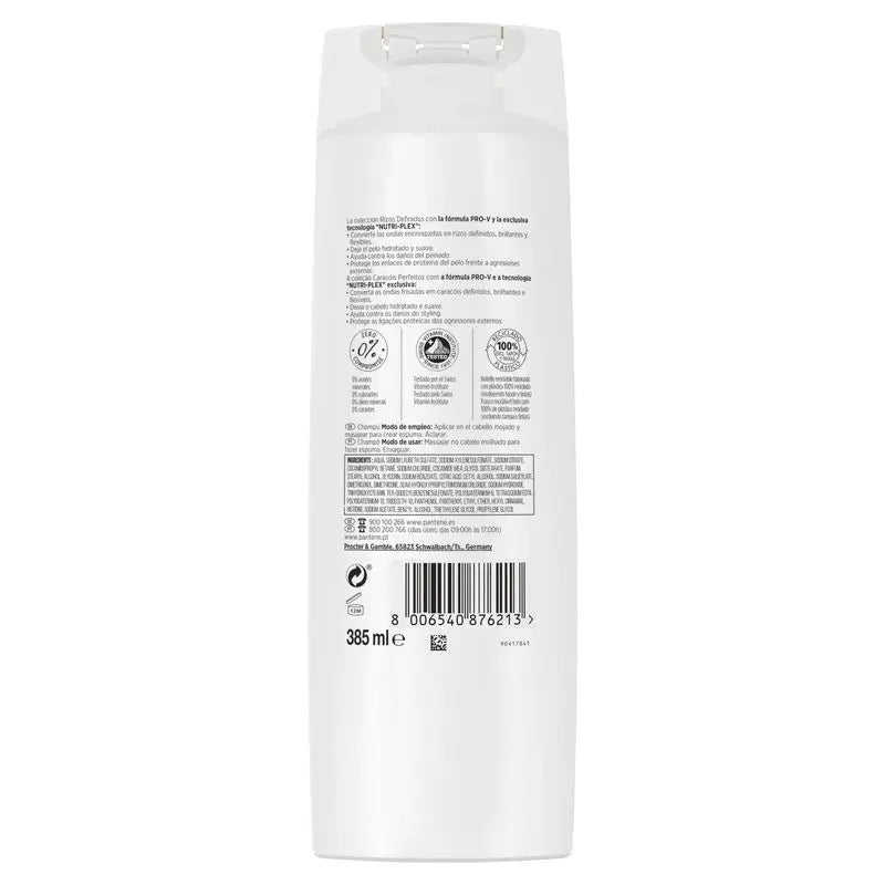 Pantene Nutri Plex Curls Shampooing 385Ml