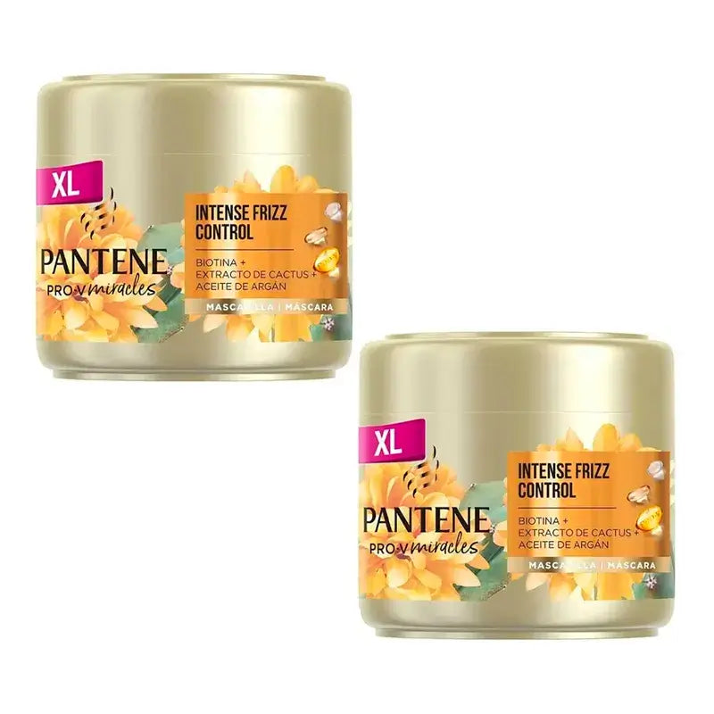 Pantene Pro V Miracles Cactus Mask, Pack 2 x 300Ml