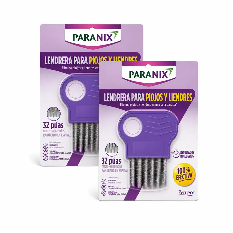 Paranix Lendrera Pack 2 Uds