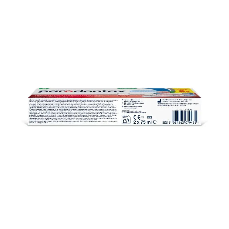 Parodontax Herbal Fresh Dentifrice Gum Care, 2x75 ml