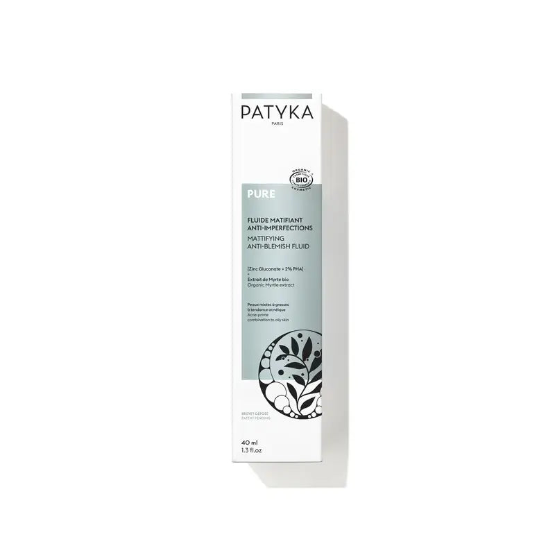Patyka Pure Fluide matifiant anti-imperfections, 40 ml