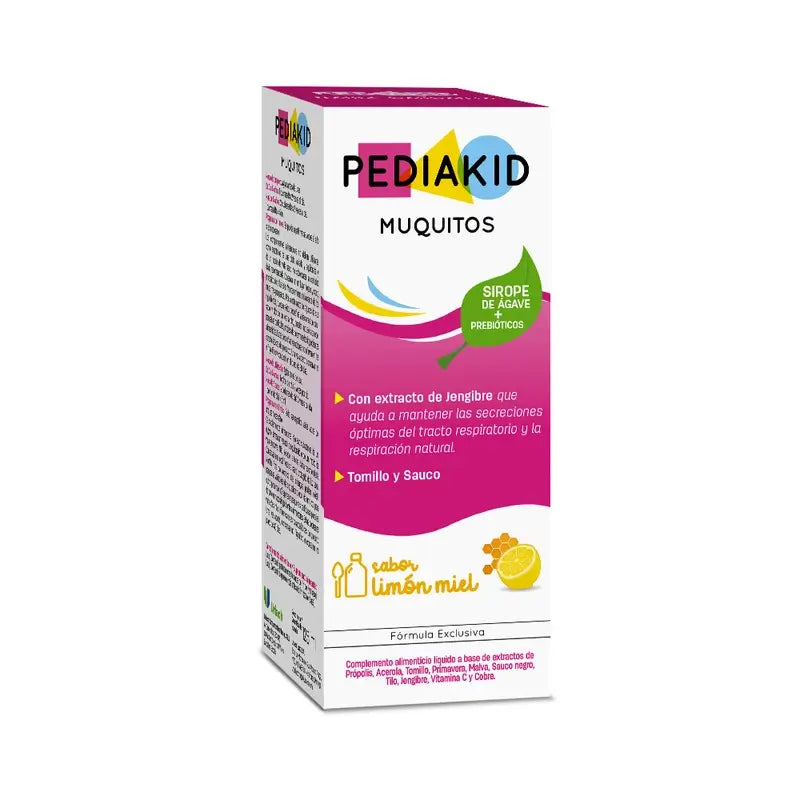 Pediakid sirop nez et gorge citron et miel 125 ml