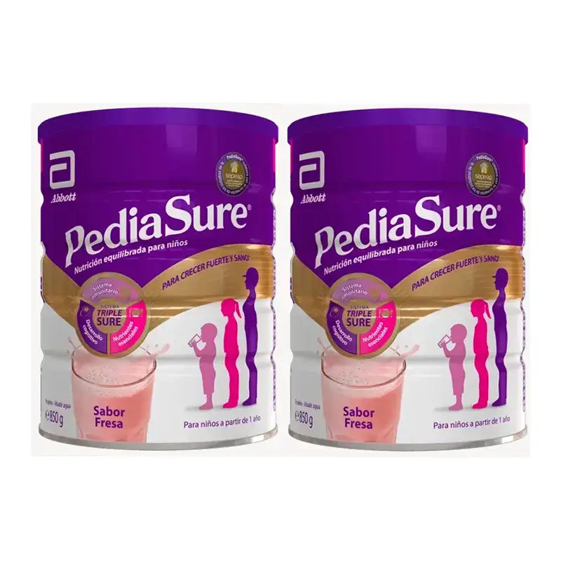 Pediasure Fraise Enfants, 2X850 Gr