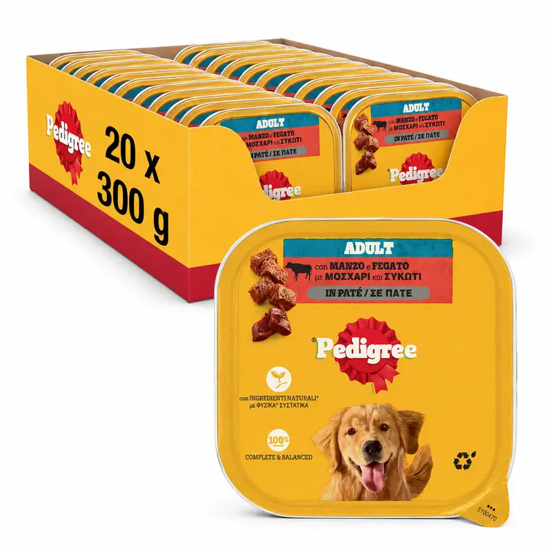 Pedigree Boite à Portion de Bœuf de Garde 20X300Gr