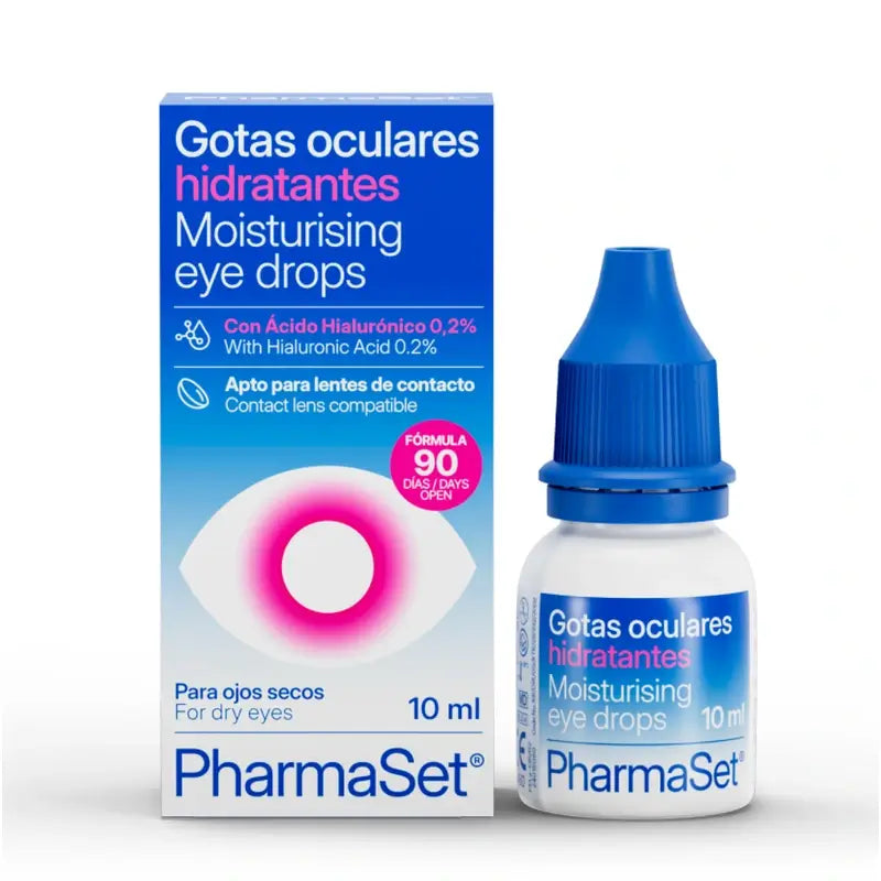 Pharmaset Gouttes oculaires hydratantes, 10 ml