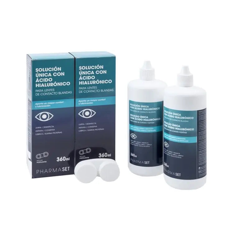 Pharmaset Single Solution Ha, 2 X 360 Ml + 60 Ml