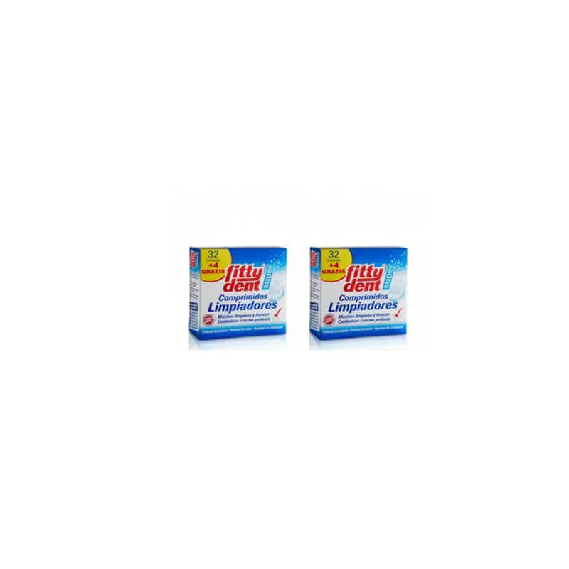 Fittydent Duplo Cleansing Tablets 2 x 36 tablets