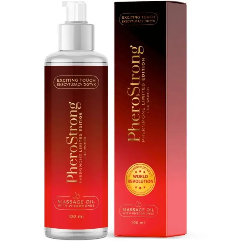 Pherostrong Women's Limited Edition Massage Oil, 100 ml
