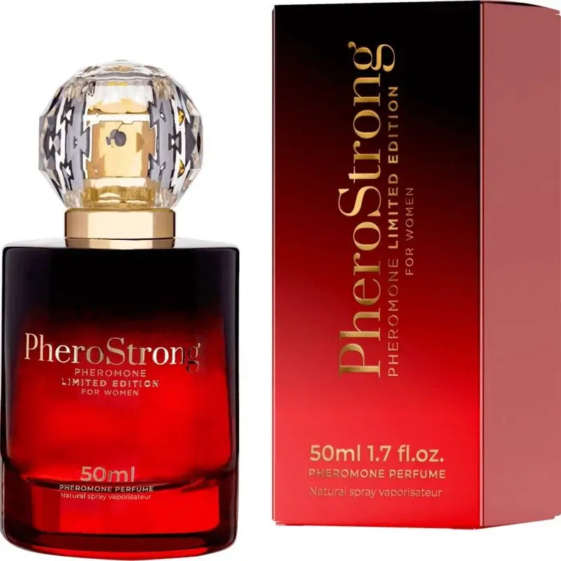 Pherostrong Parfum à base de phéromones édition limitée pour femmes, 50 ml