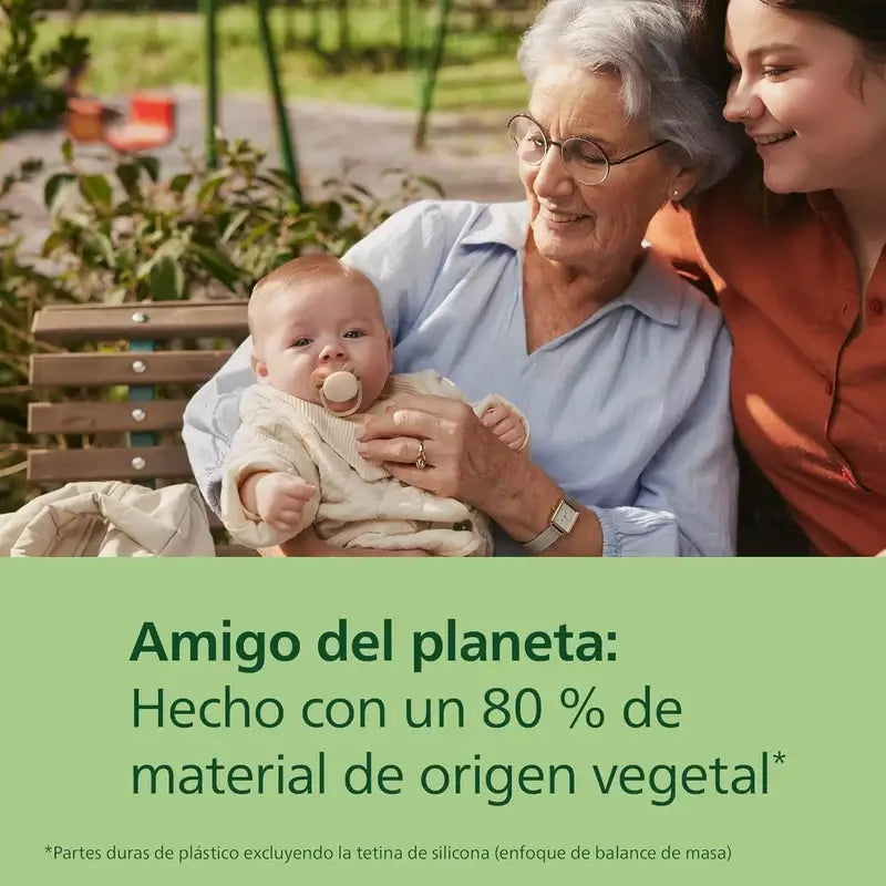 Philips Avent 2 sucettes ultra douces 0-6m bébé fille