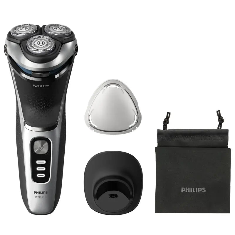 Philips Shaver Series 3000 Wet & Dry Comfortcut, têtes 4D
