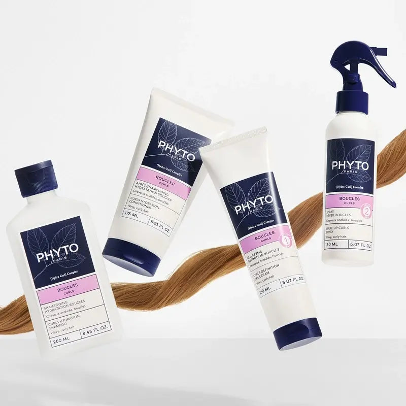 Phyto Curls Shampooing hydratant pour les boucles, 250 ml