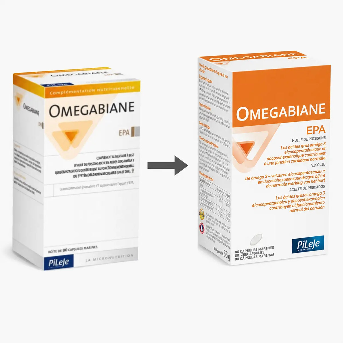 Pileje Omegabiane Omega 3-6-9 100 Capsules