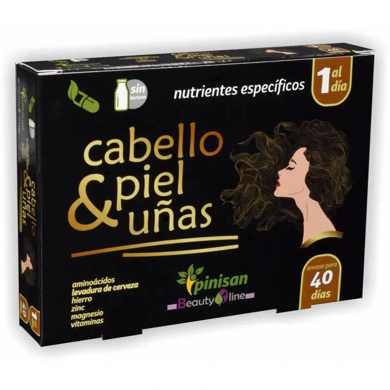 Pinisan Cheveux, Peau et Ongles, 40 Capsules
