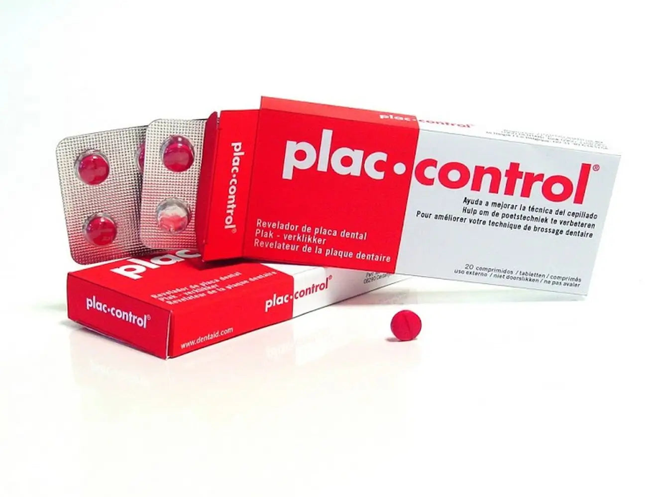 Plac Control Dental Plaque Revealer 20 tablets