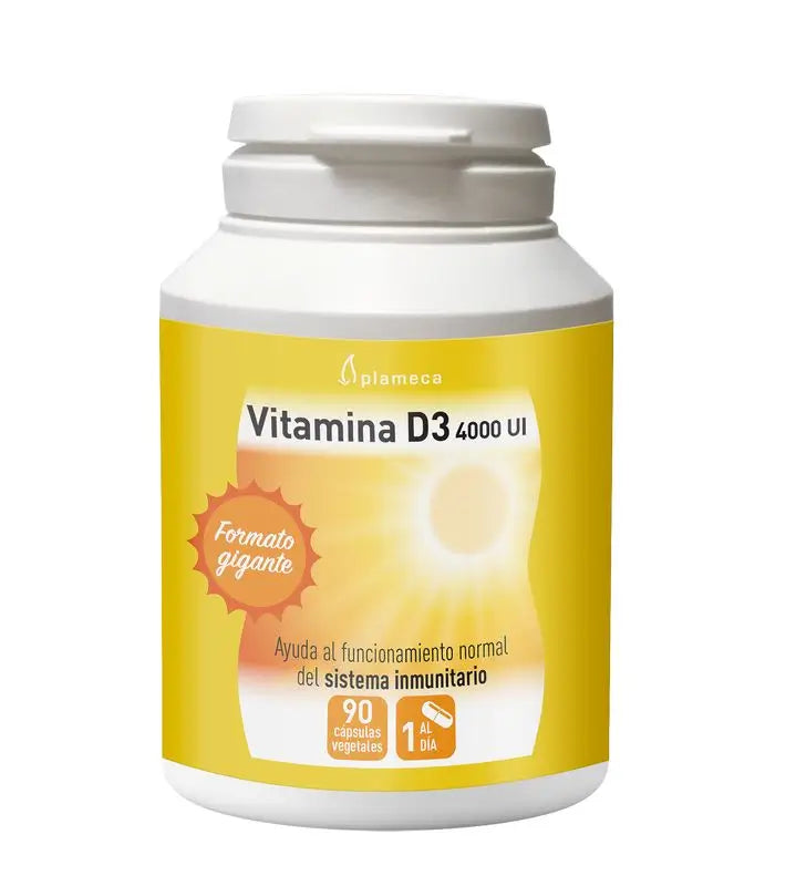 Plameca Vitamin D3 4000 IU, 90 Capsules