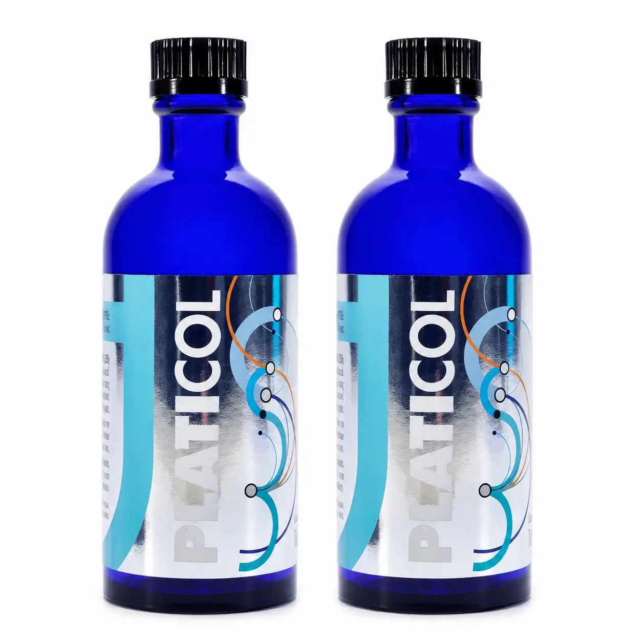 Plantis Platicol Argent colloïdal 20 ppm, 100 ml, lot de 2