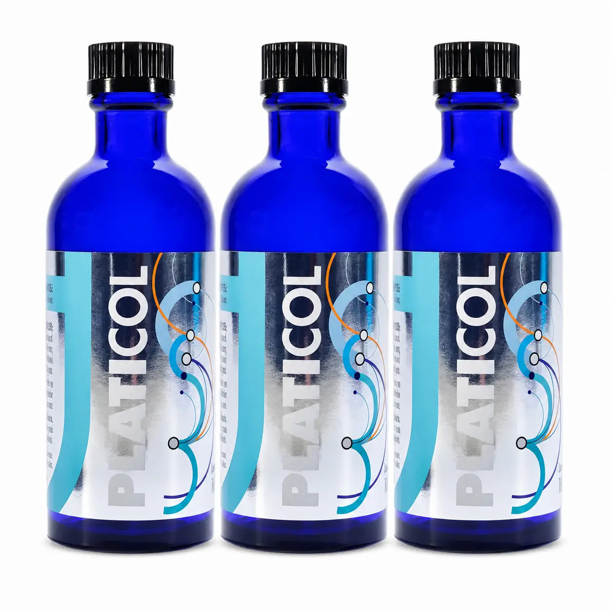 Plantis Platicol Argent colloïdal 20 ppm, 100 ml, lot de 3