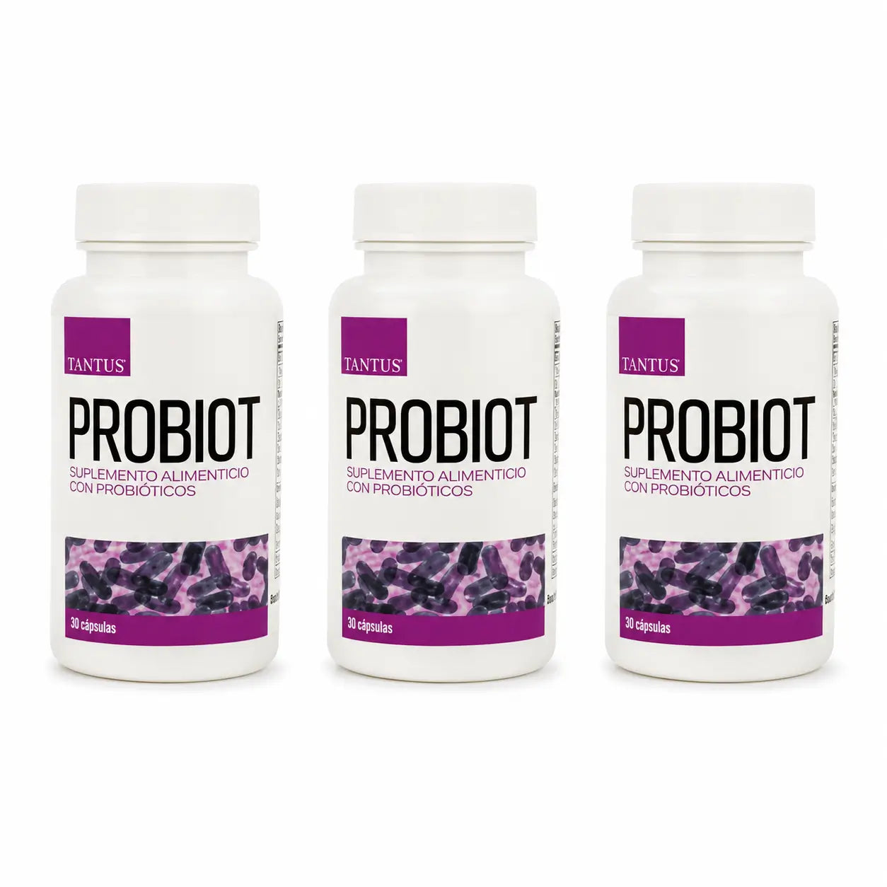 Plantis Probiot, complément alimentaire aux probiotiques, 60 gélules, lot de 3