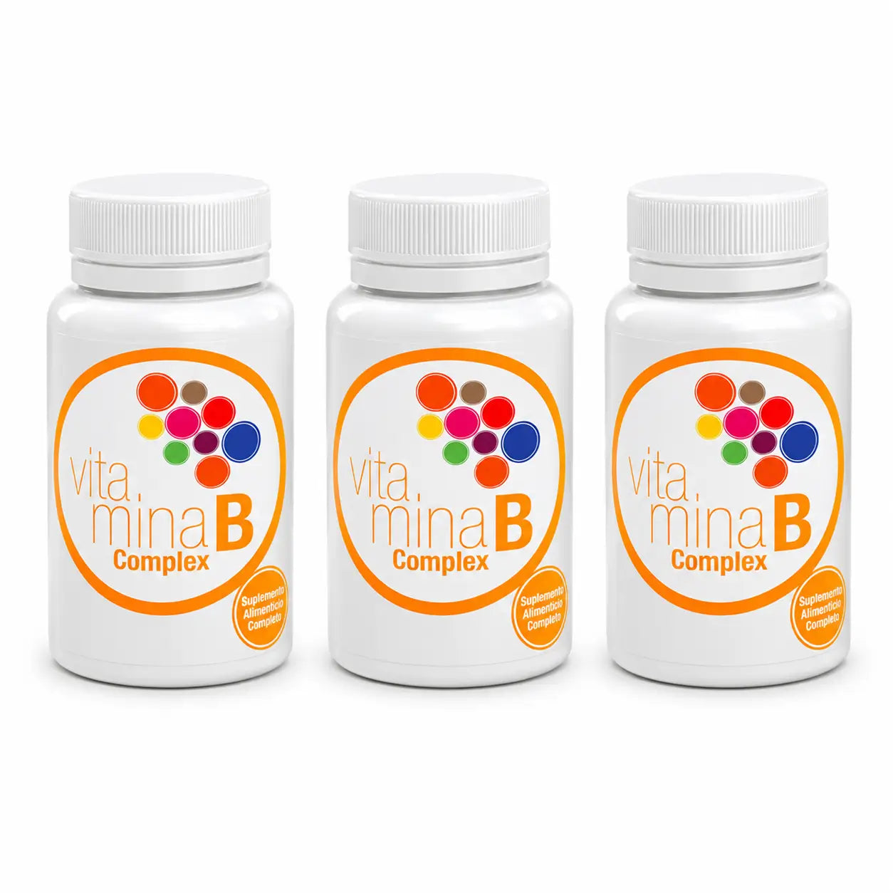 Plantis Complexe de vitamines B, 60 gélules, lot de 3