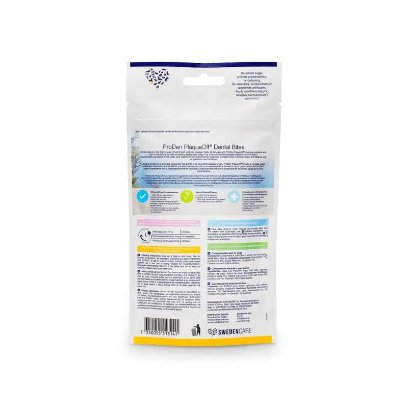 Plaqueoff croquettes 60 g, snack pour chien
