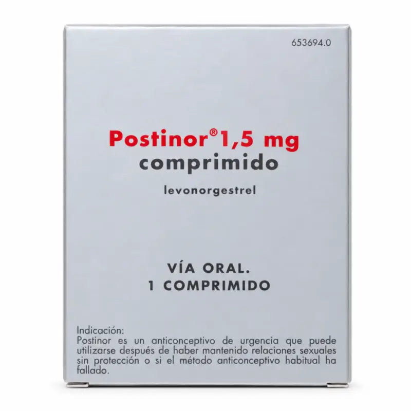 Postinor 1.5 mg 1 Comprimé