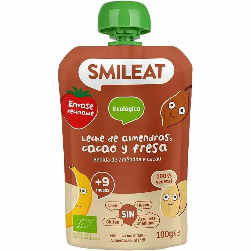 Almond, cocoa and strawberry pouch 100g ECO