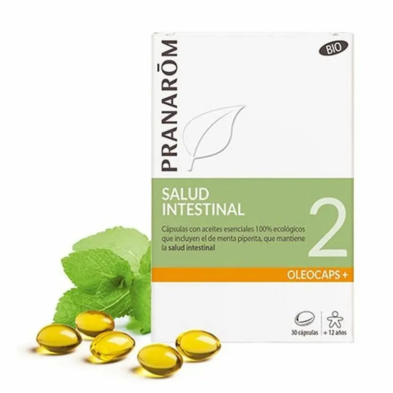 Pranarom Oleocaps 2 Gastrointestinal and Urinary Relief 30 capsules