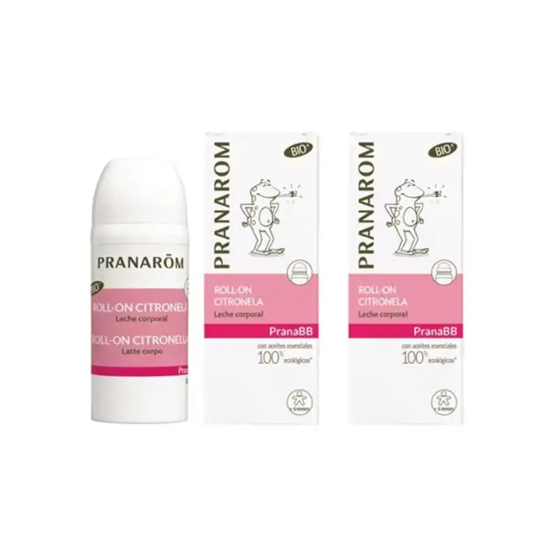 Pranarôm Pranabb Roll On Citronella, 2X30Ml