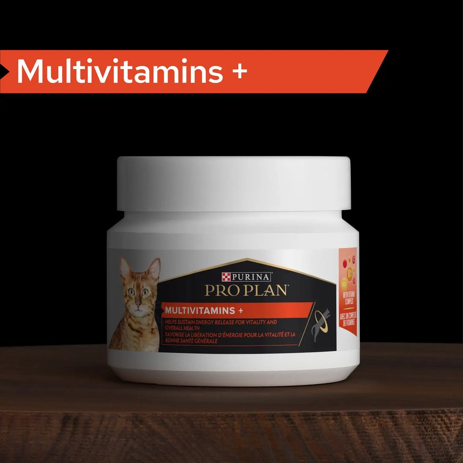 Pro Plan Cat Supplement Multivitamins 4X60Gr, supplement for cats