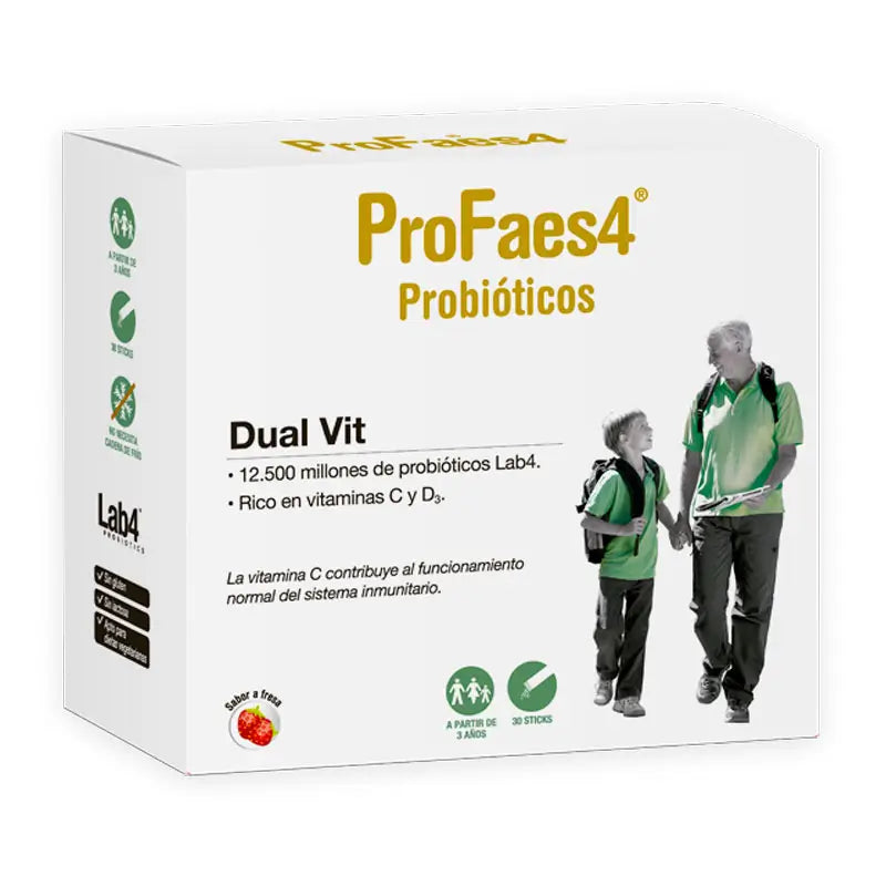 Profaes4 Probiotics Dual Vitamins 30 Sticks